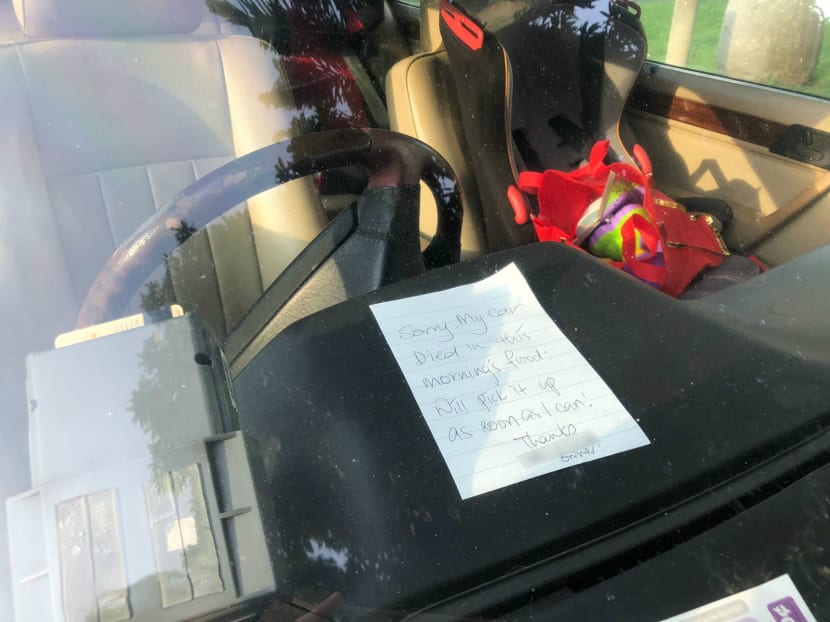 Cars stalled, commuters stranded as flash floods hit eastern S’pore