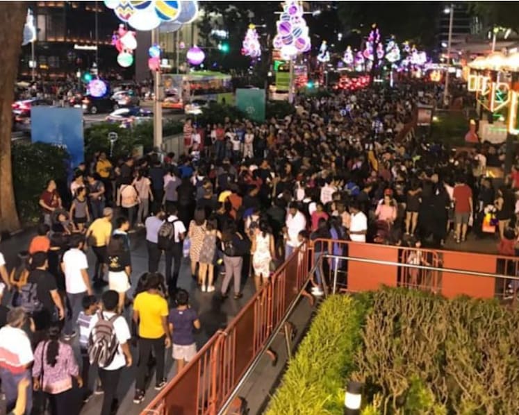 Festive period crowd control measures needed on Orchard Road, public safety cannot be compromised: Police