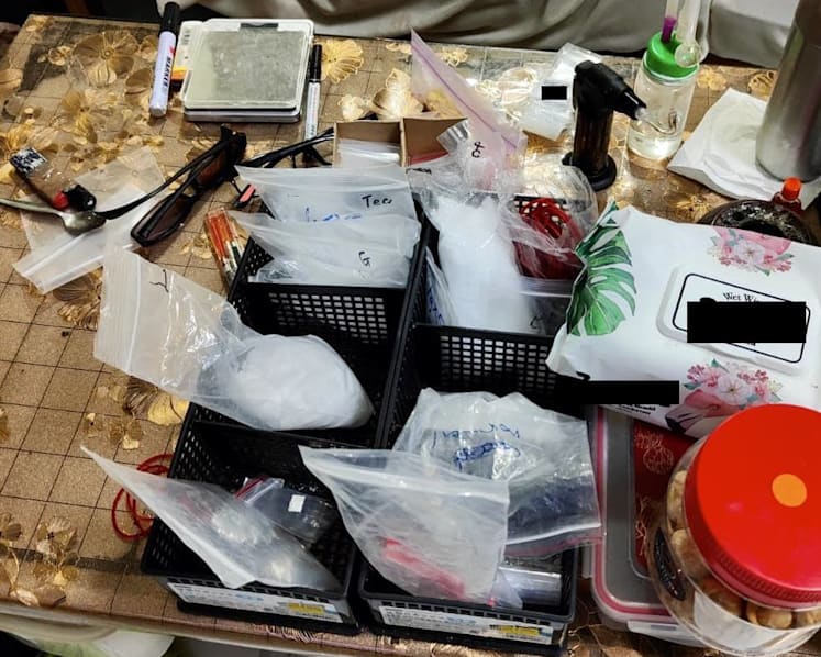 3 men arrested, 7kg of drugs worth more than S$760,000 seized in drug busts