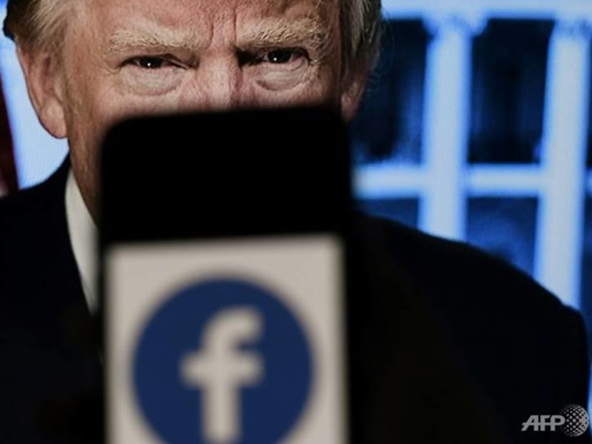 Commentary: Donald Trump once again plays a favourite role, the victim of Big Tech