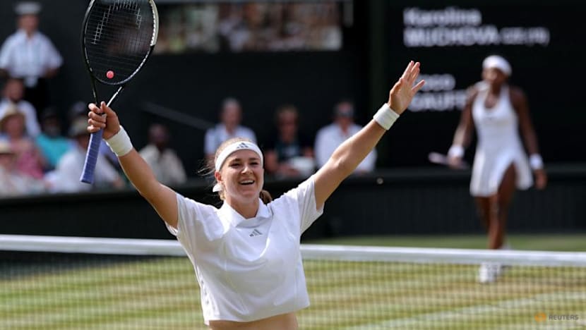 Muchova topples Gauff in thriller to reach Wimbledon final for first time