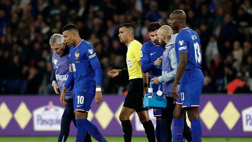 Mbappe withdraws from France squad due to ankle injury