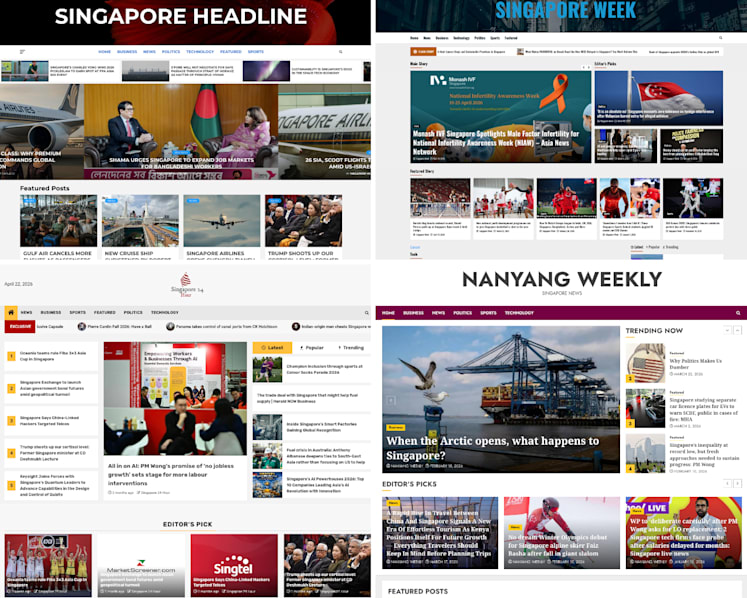 Blocked fake website Singapore Times linked to Chinese company, CNA investigation finds