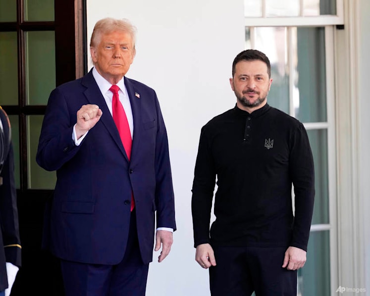 Zelenskyy, European leaders head to US for talks on peace deal terms