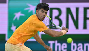 Alcaraz rolls at Indian Wells as NBA's Butler cheers from sidelines