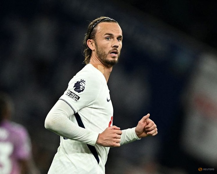 Tottenham's Maddison available for Palace match, says De Zerbi