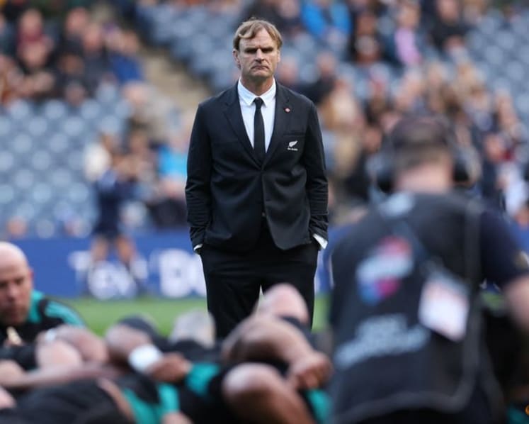 Robertson calls on All Blacks to improve discipline after Scotland scare
