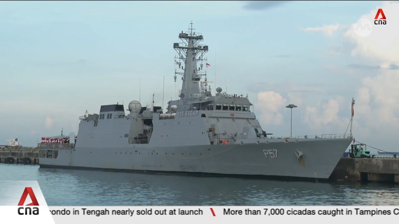 India's INS Sunayna calls in Singapore as part of maritime training mission