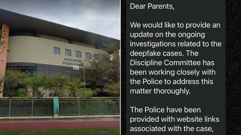 Police investigating deepfake nude photos of Singapore Sports School students