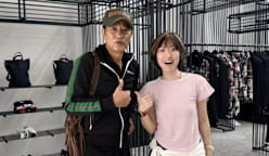 Hong Kong actor Simon Yam spotted at Dempsey Hill in Singapore