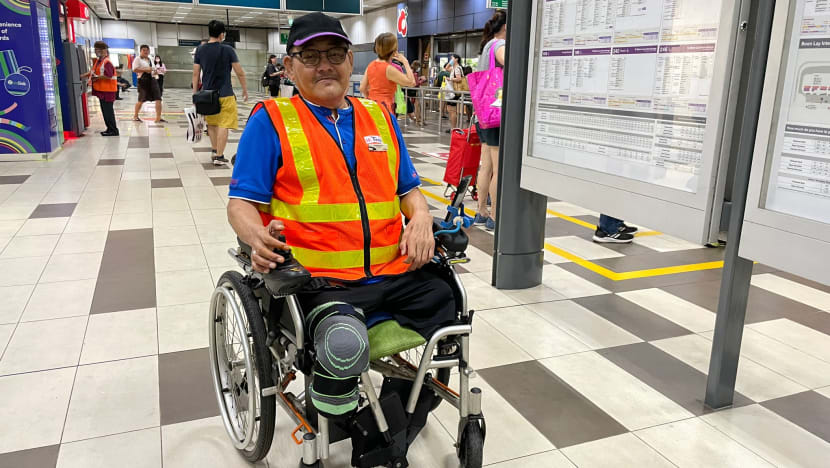 Sazali Ismail dapat kembali bekerja melalui Program Hospital-ke-Kerja SG Enable