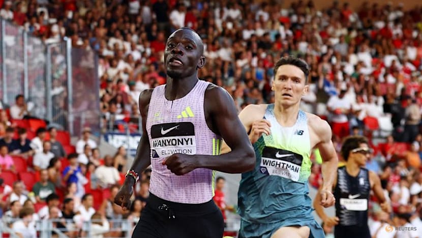Kenya's Wanyonyi breaks 1,000m world record