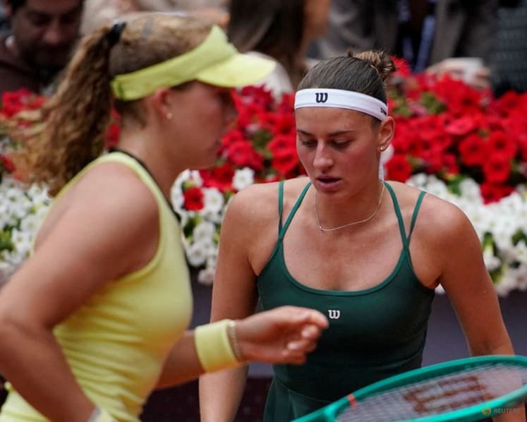 Kostyuk's lucky shorts steal the show after Madrid triumph