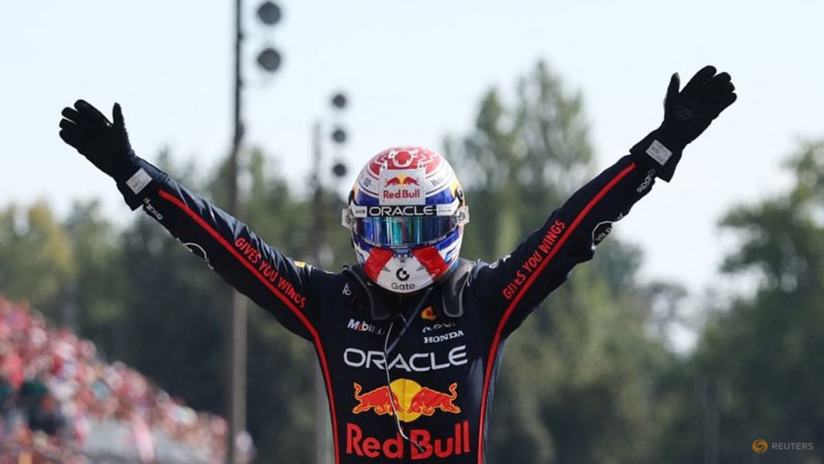 Verstappen completes Italian double at Monza