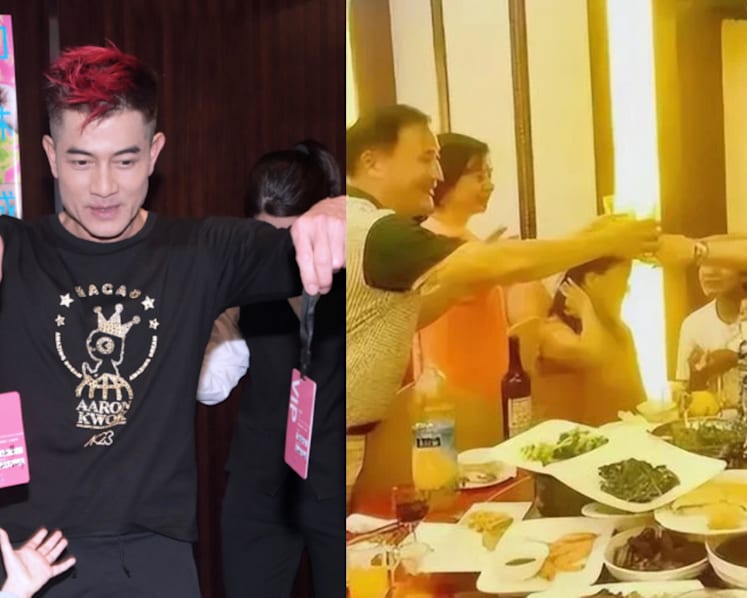 Aaron Kwok, 57, praised for being "ideal son-in-law" after bowing to father-in-law, 59