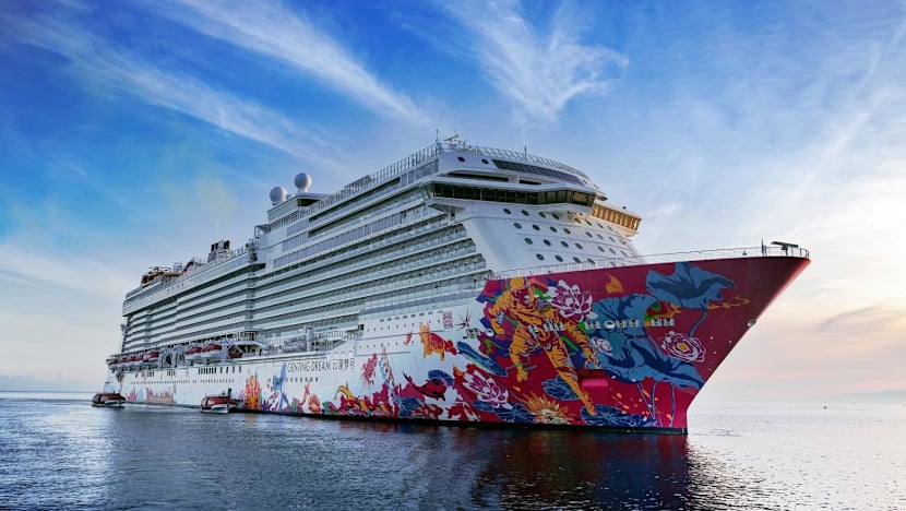 Genting Dream cruise crew rescue man adrift in Straits of Malacca Genting Dream cruise crew rescue man adrift in Straits of Malacca