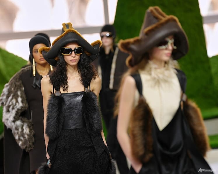Inside Louis Vuitton’s Louvre mountain: Folklore goes high fashion at Paris Fashion Week