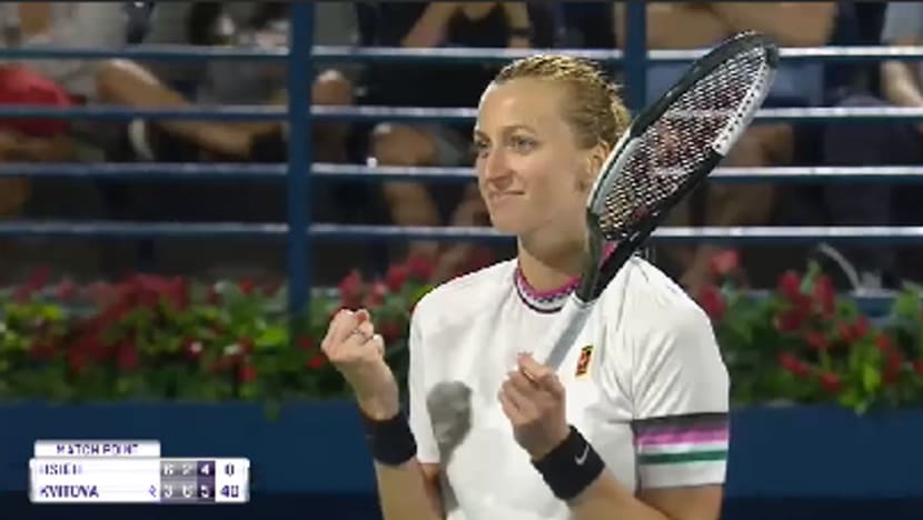 Juara dua kali Wimbledon, Petra Kvitova tewaskan pemain Taiwan