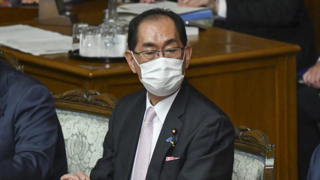 前外相松本刚明接替被撤换总务部长寺田稔