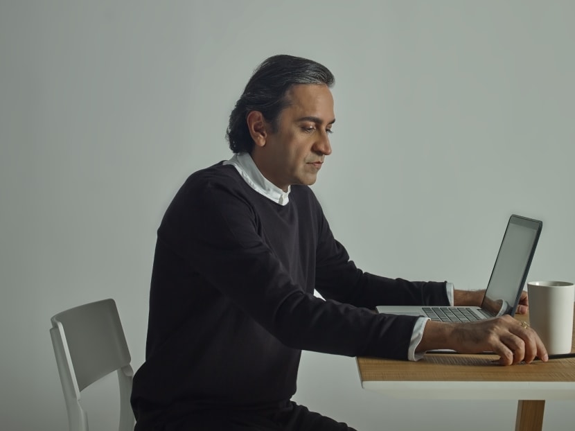 Being Haresh Sharma is produced by Cake Theatrical Productions in collaboration with The Necessary Stage where Sharma has been resident playwright since 1990. Photo: DLSB with bgt studio