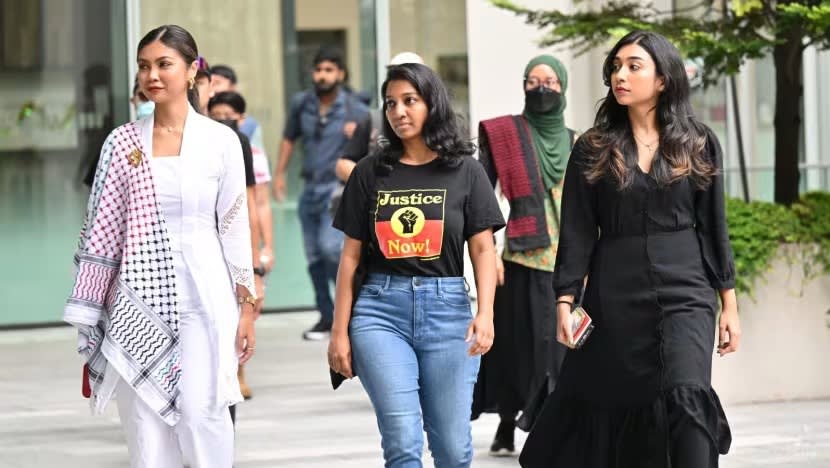 Perbicaraan bermula bagi 3 wanita didakwa anjur 'perarakan' ke Istana sokong Palestin