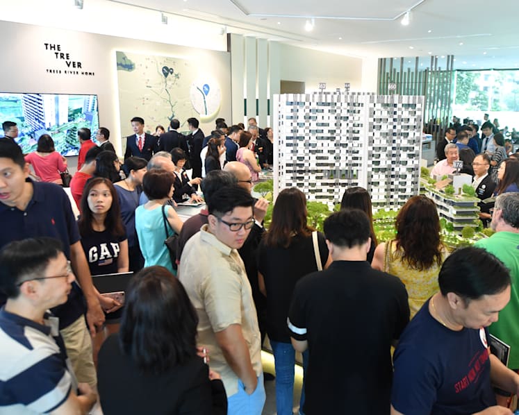 Packed property showrooms not indicative of real demand
