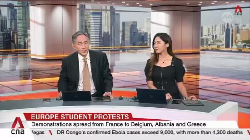 Protests break out as student anger erupts in different parts of Europe