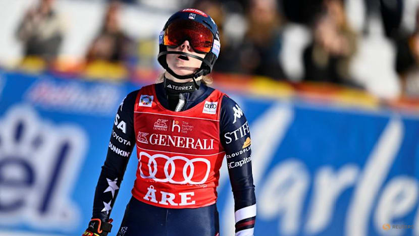 Alpine skiing-Shiffrin extends World Cup overall lead with slalom win