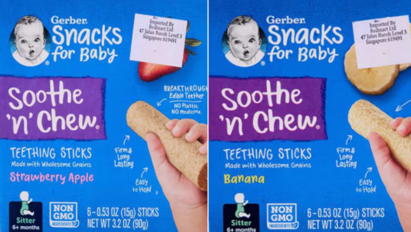Biskut Gerber ditarik balik di SG atas risiko akibatkan bayi tercekik