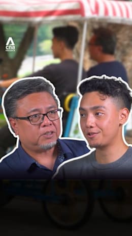 The chat Suhaimi Yusof and his son needed to have