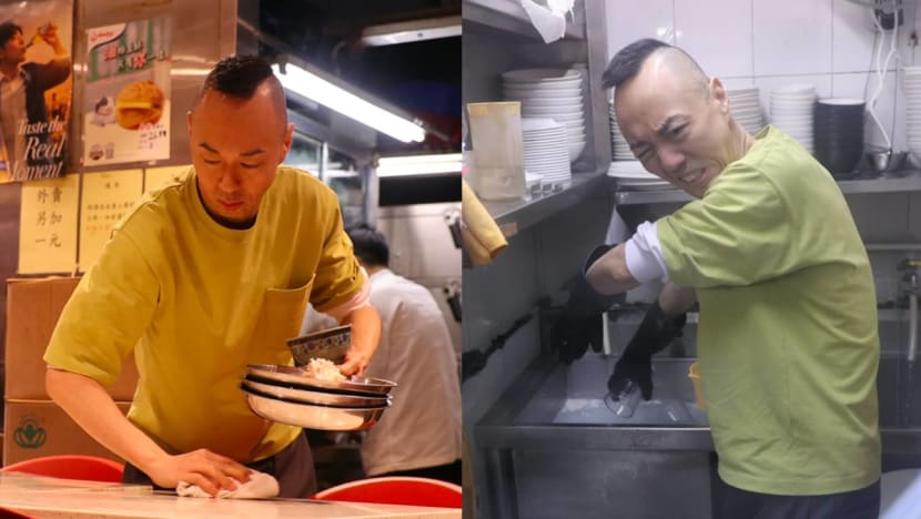 TVB Actor Sunny Tai Now Washes Dishes & Waits Tables At Cha Chaan Teng In HK, Earns About S$51 A Day