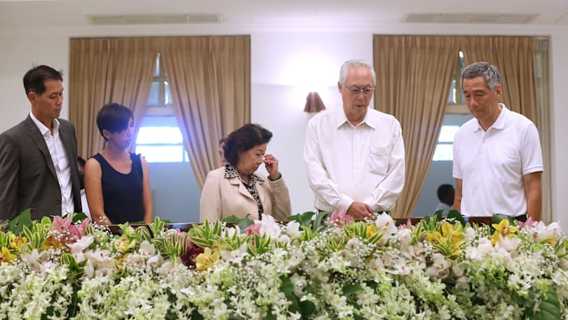 Mr Goh Chok Tong reminisces about Mr Lee Kuan Yew’s ‘most awesome’ speech