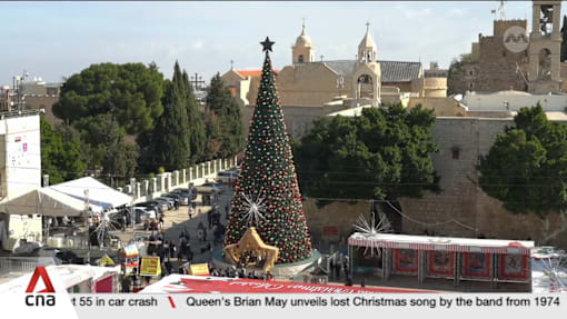 Christmas spirit returns to Bethlehem after two years of war in Gaza