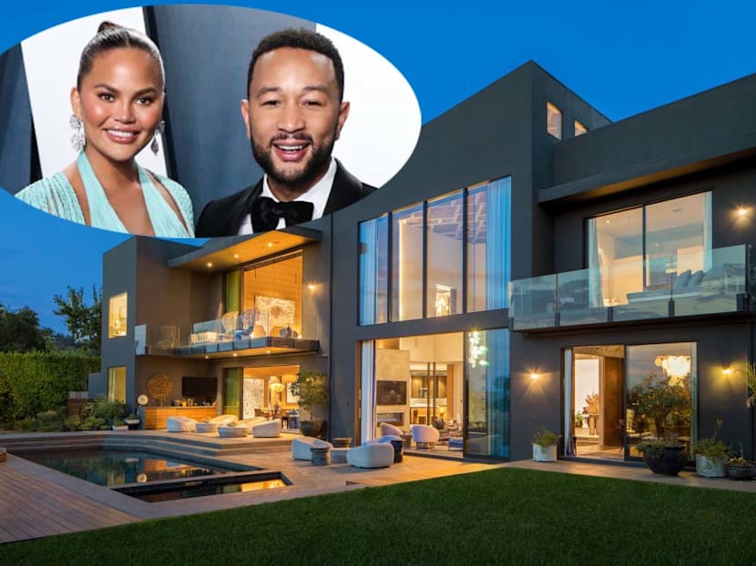This Is The Beverly Hills Mansion John Legend And Chrissy Teigen Sold For S$22.8 Mil