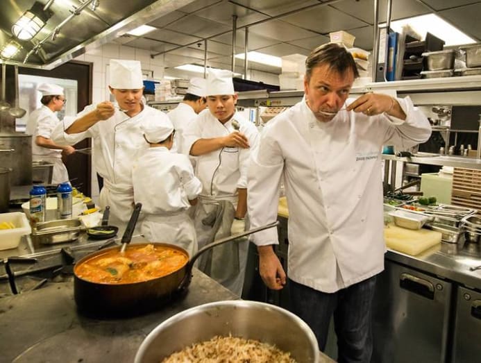 David Thompson doesn't look up to anyone – but he is fond of one ...