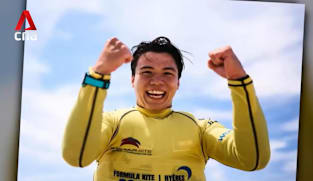 Singapore kitefoiler Maximilian Maeder eyes gold at SEA Games debut