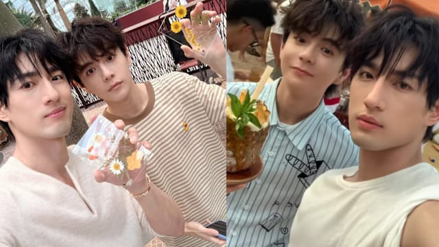孙政尽地主之谊，带新剧搭档吕思瞳玩遍新加坡