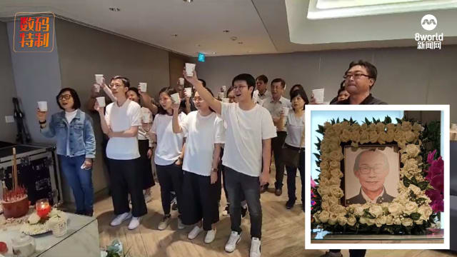亲友灵堂把酒“饮胜”送别 完成施宏洲遗愿 