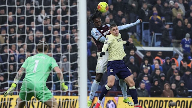 英超：阿斯顿维拉以0比1败给埃弗顿