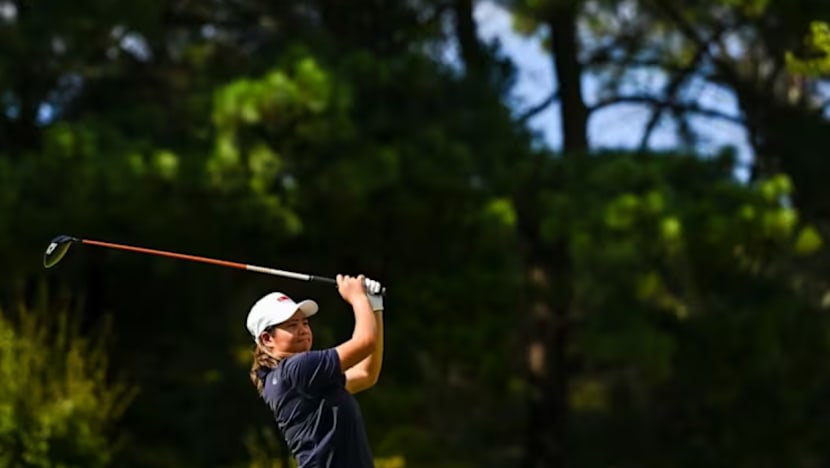 SUKAN ASIA 2026: Shannon Tan mendahului saingan golf dengan kelebihan 2 pukulan