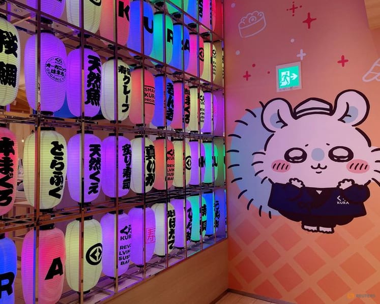 Japanese sushi chain ends Chiikawa rollout after staff caught selling freebies online