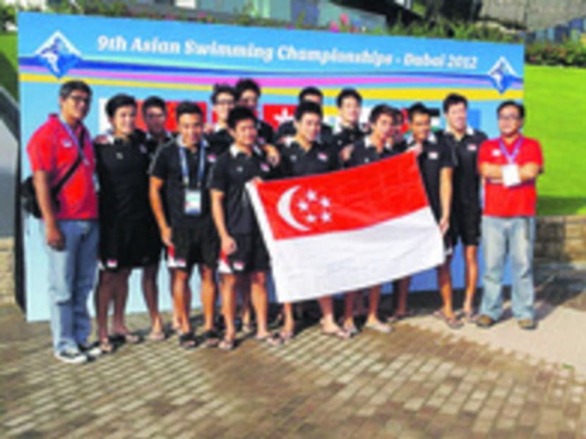 S’pore water polo team are top four in Asia