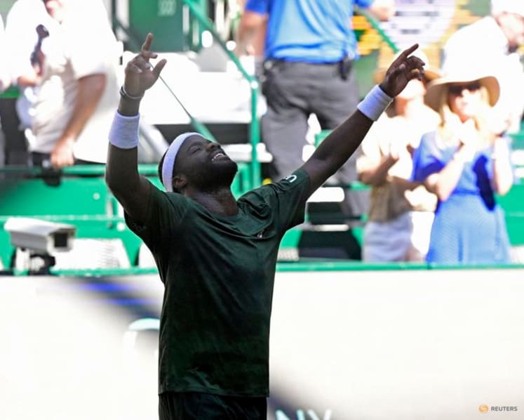 Tiafoe cruises past Fritz to win Halle Open