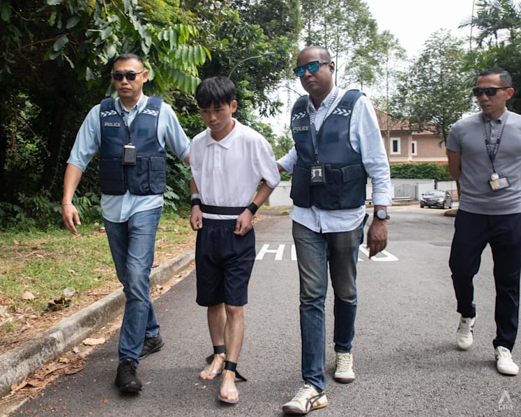 Housebreaking case near Holland Road: Suspect brought back to forest where luxury loot was hidden