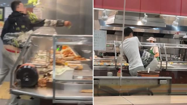 台中男子饥饿讨饭被拒 大闹自助餐店遭捕