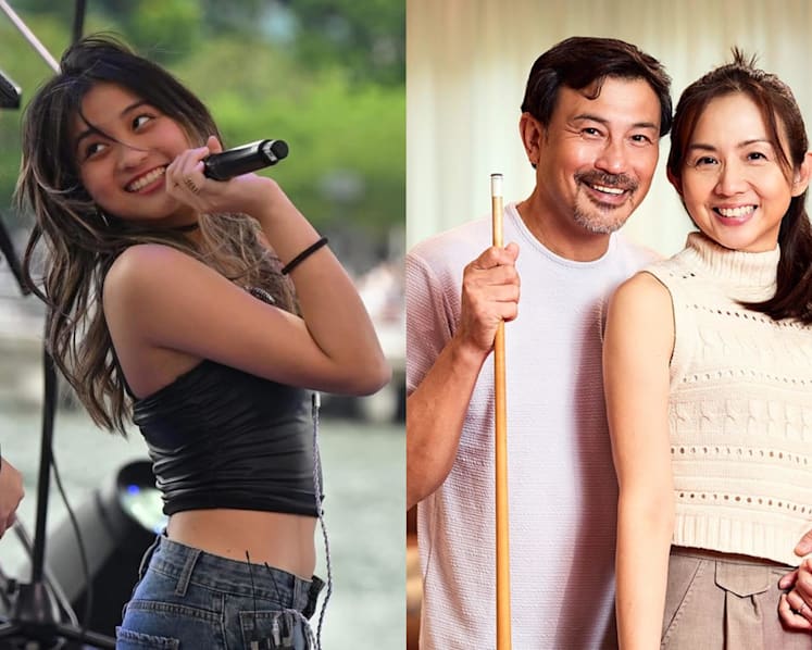 Singer-actress Kristen Lin, daughter of Darren Lim and Evelyn Tan, wants to make her own name in showbiz