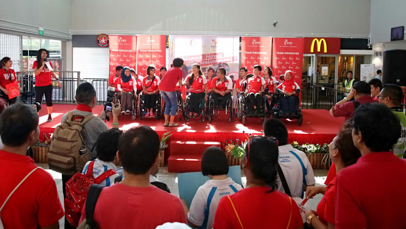 Singapore's Paralympians feted with celebratory parade