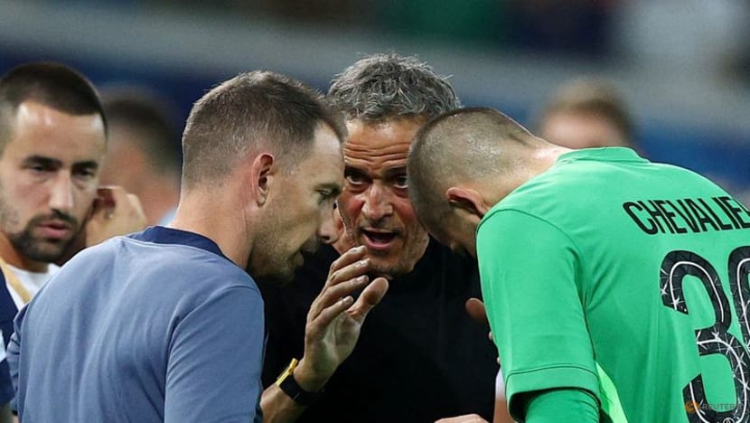 Luis Enrique applauds keeper Chevalier after dream PSG debut
