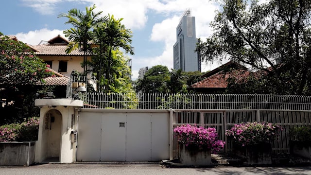 欧思礼路38号拟列为国家古迹 李资政不予置评