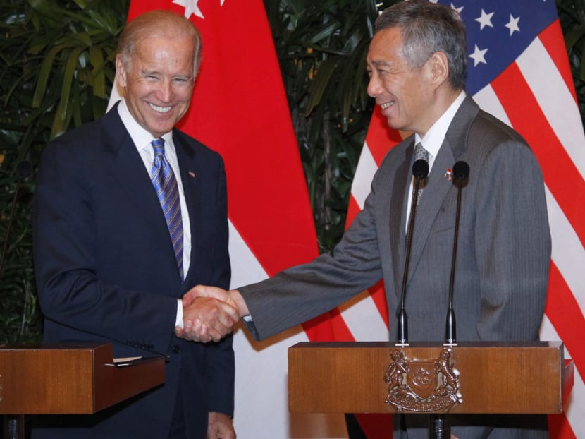The Bidens visit Singapore